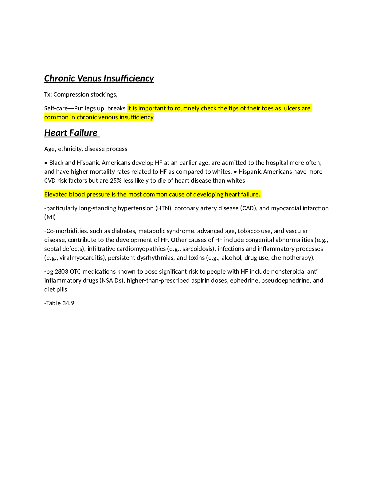 Preview image of Chronic Venus Insufficiency document