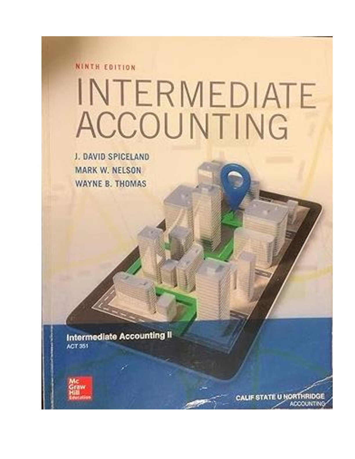 Preview of [eBook][PDF] Intermediate Accounting 9th Edition By Spiceland Nelson Thomas