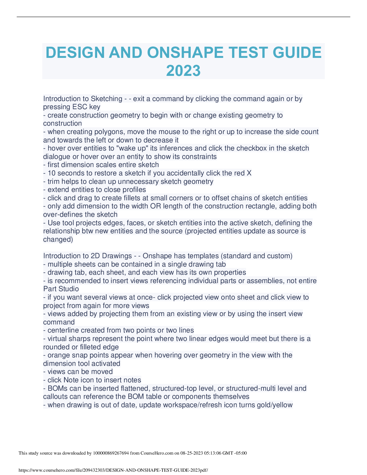 Preview image of DESIGN AND ONSHAPE TEST GUIDE2023 document