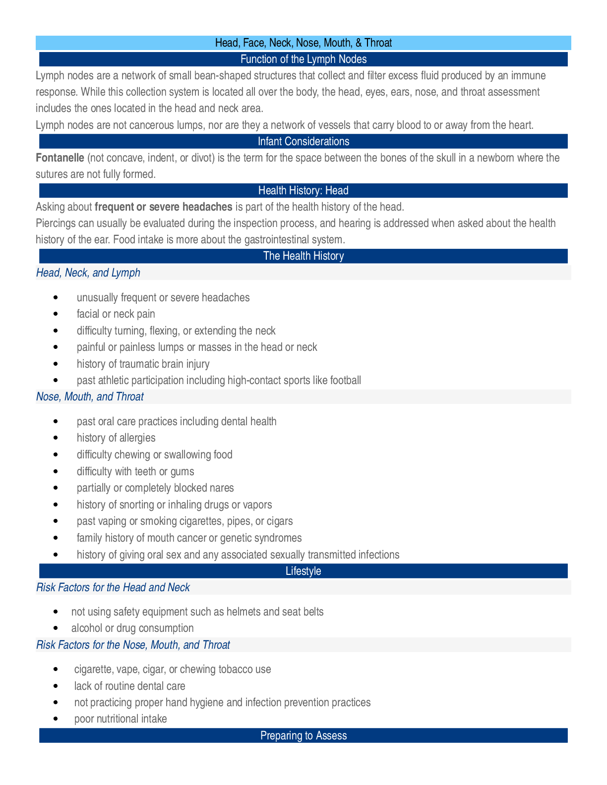 Preview image of NR 302 Week 5-Edapt-HEENT Assessment. document