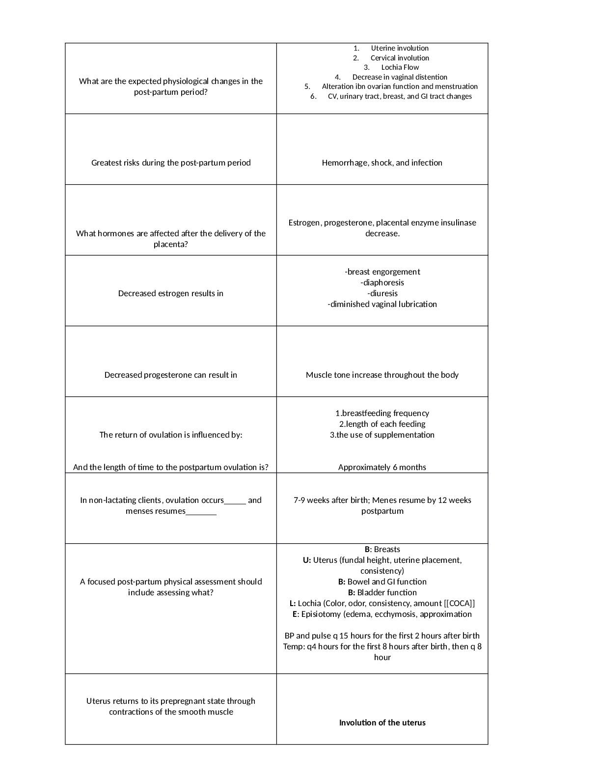 Preview image of NUR 216 Flash Cards Exam 3 document