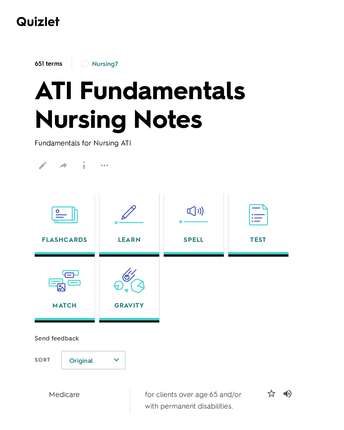 Preview of ATI Fundamentals Nursing Notes Complete