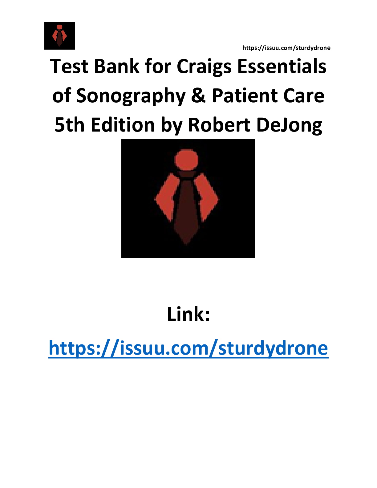 Preview image for Test Bank for Craigs Essentials of Sonography & Patient Care 5th Edition by Robert DeJong