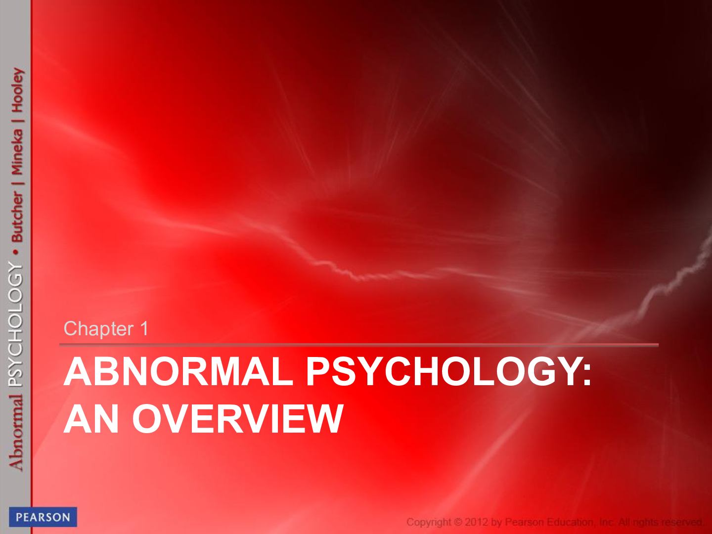 Preview of PowerPoints for Abnormal Psychology, 15E James N. Butcher (2)