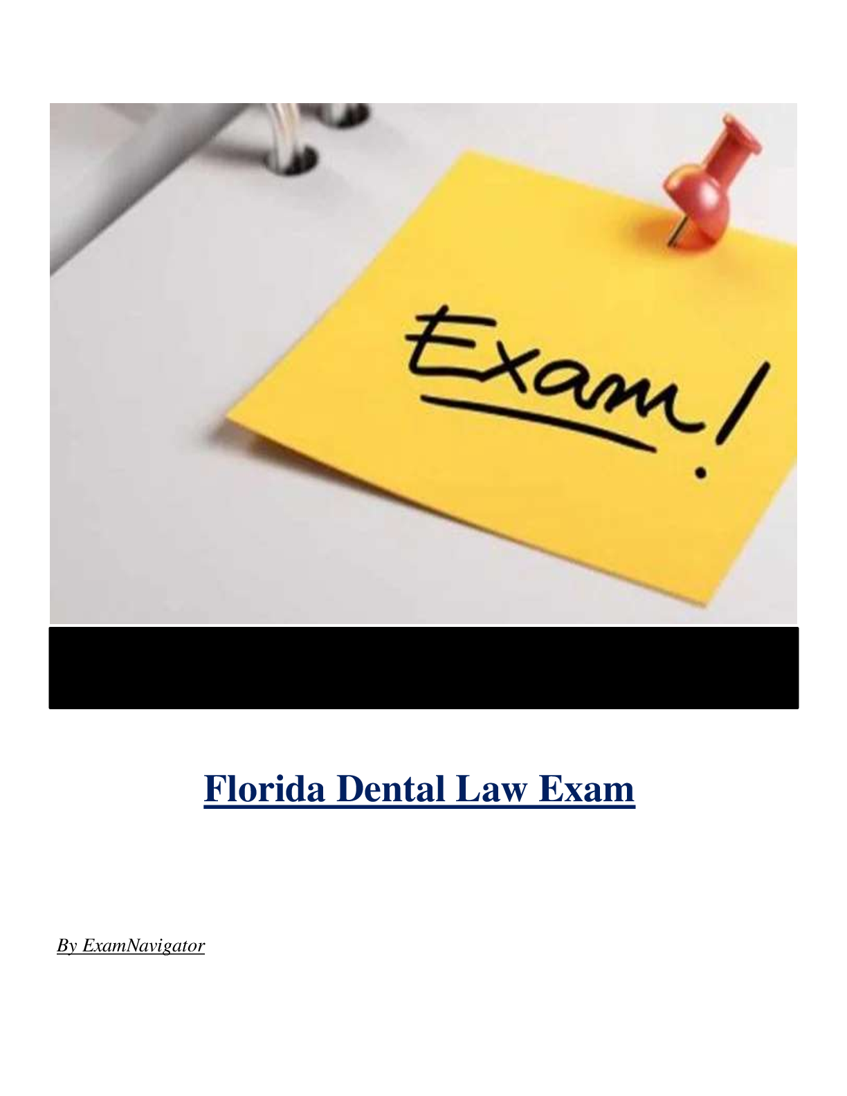 Florida Dental Law Exam ( Latest 2024 / 2025 ) Actual Questions and Answers 100% Correct