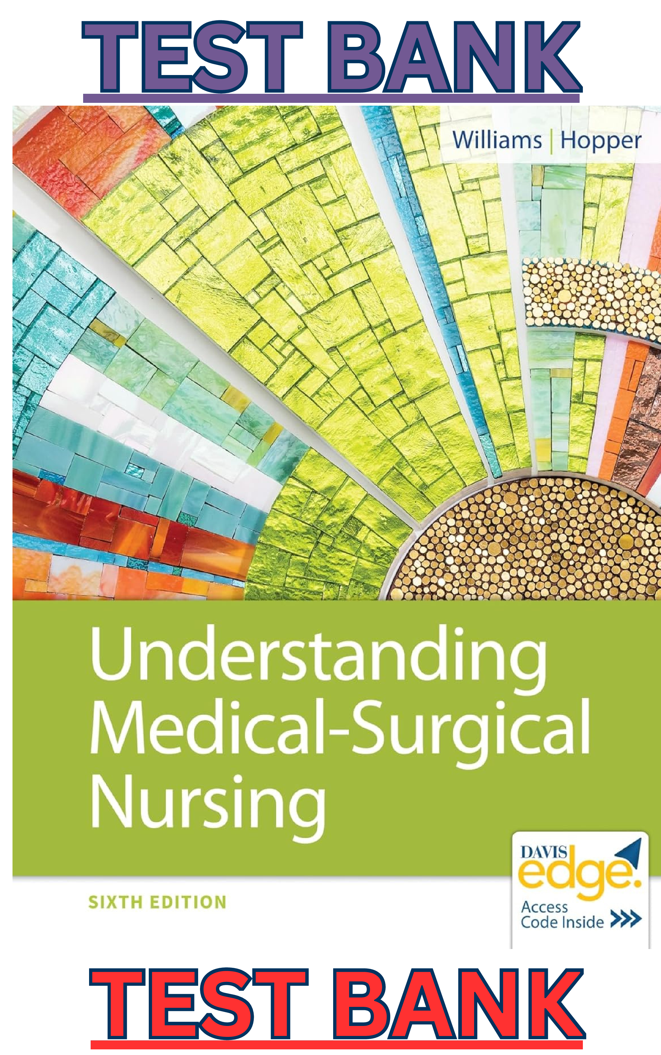 Preview image for Test Bank for Understanding Medical Surgical Nursing 7th Edition by Linda S. Hopper & Paula D. Williams - Complete, Elaborated and Latest Test Bank. ALL Chapters (1-57) Included and Updated