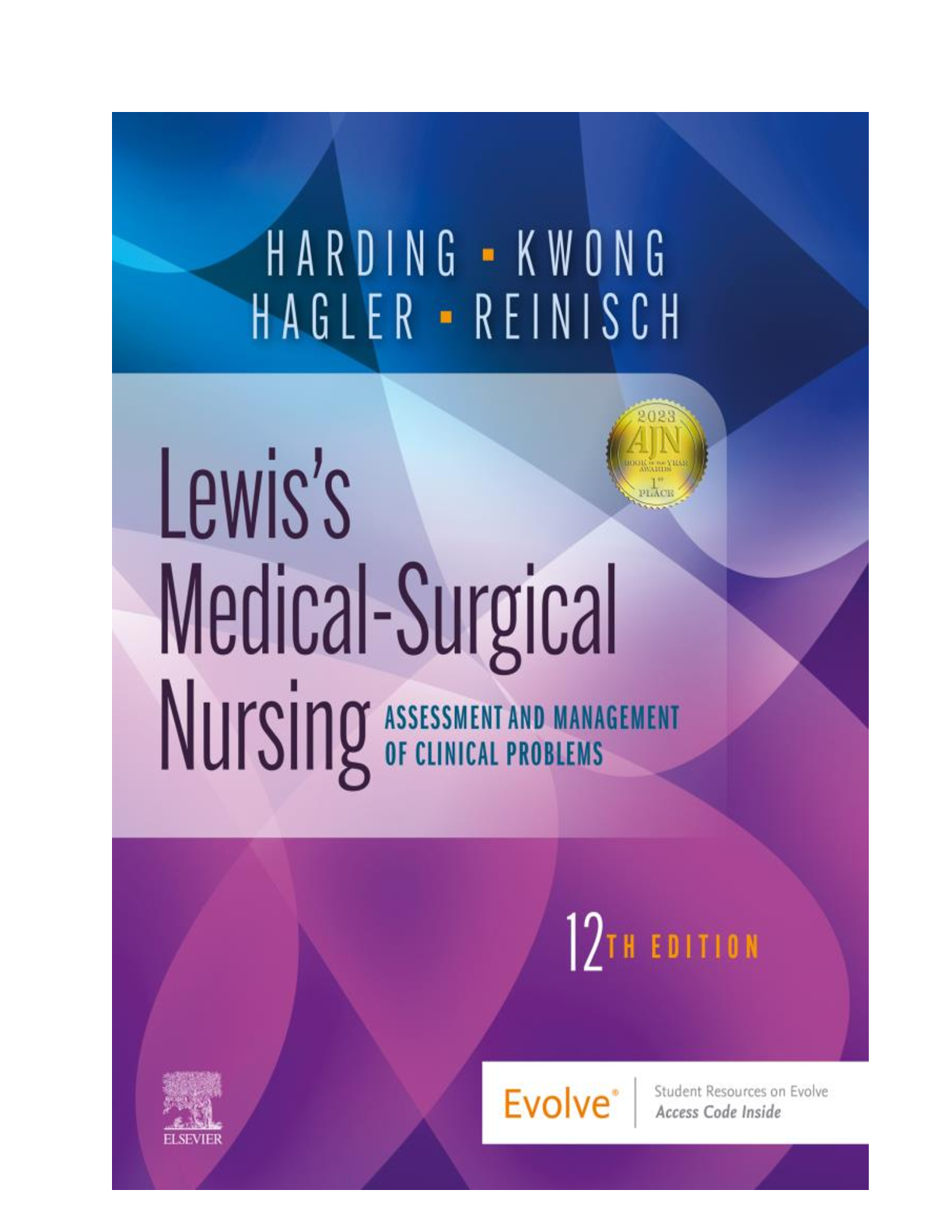 Recommended document preview for eBook Lewis's Medical-Surgical Nursing 12th Edition By  Mariann M. Harding, Jeffrey Kwong, Debra Hagler, Courtney Reinisch