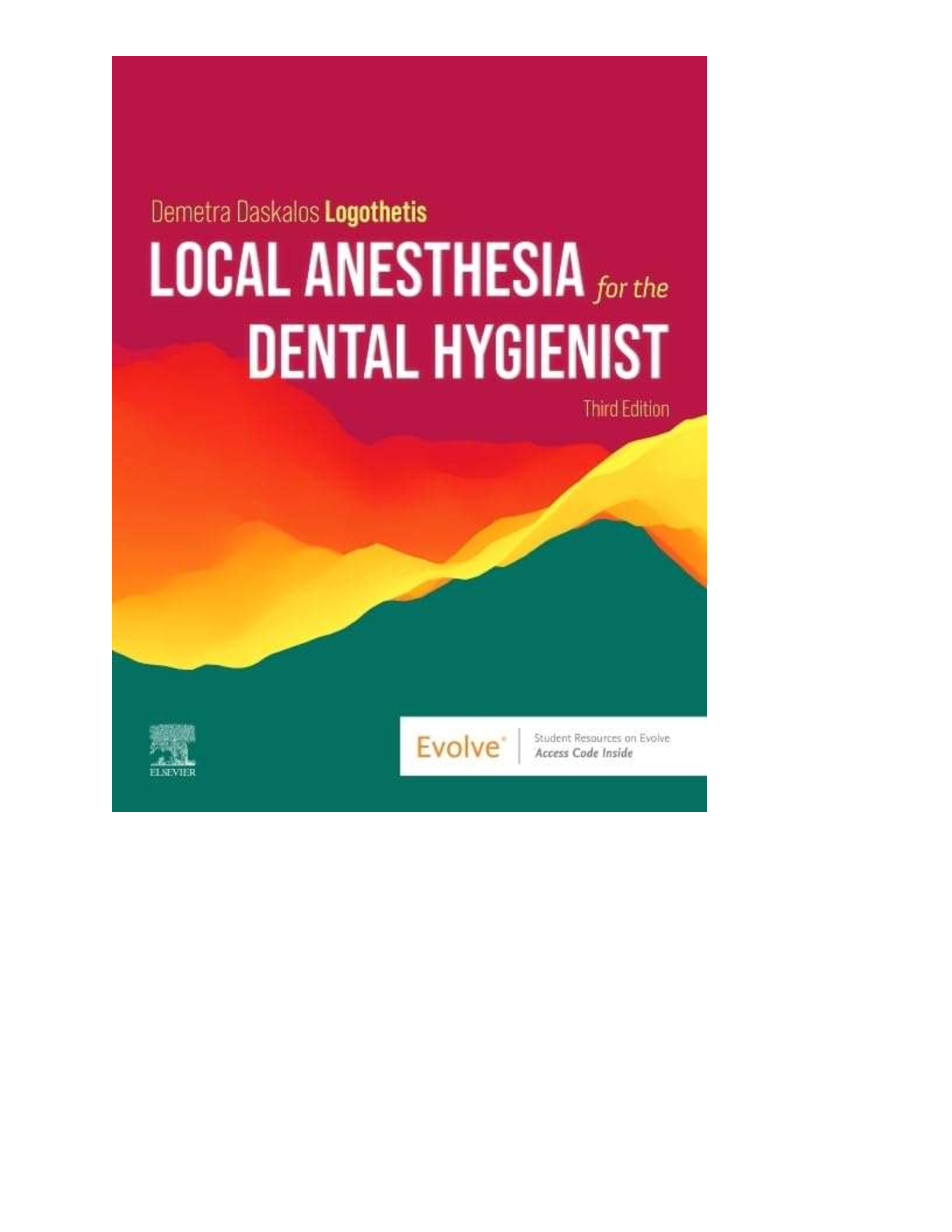 Preview image for Test Bank For Local Anesthesia for the Dental Hygienist 3rd Edition by Demetra Daskalo