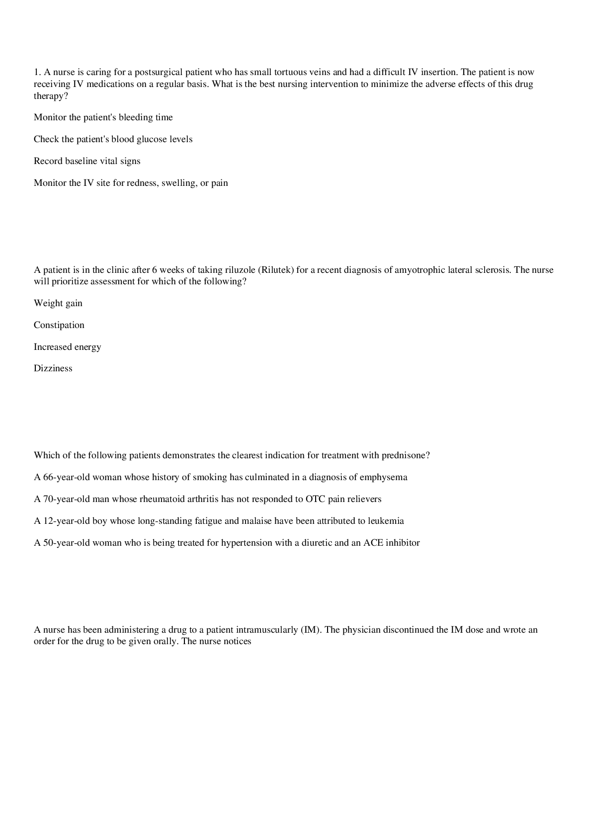 Preview image for NURS 6521 Midterm Exam Complete Solution Latest! 100% CORRECT ANSWERS