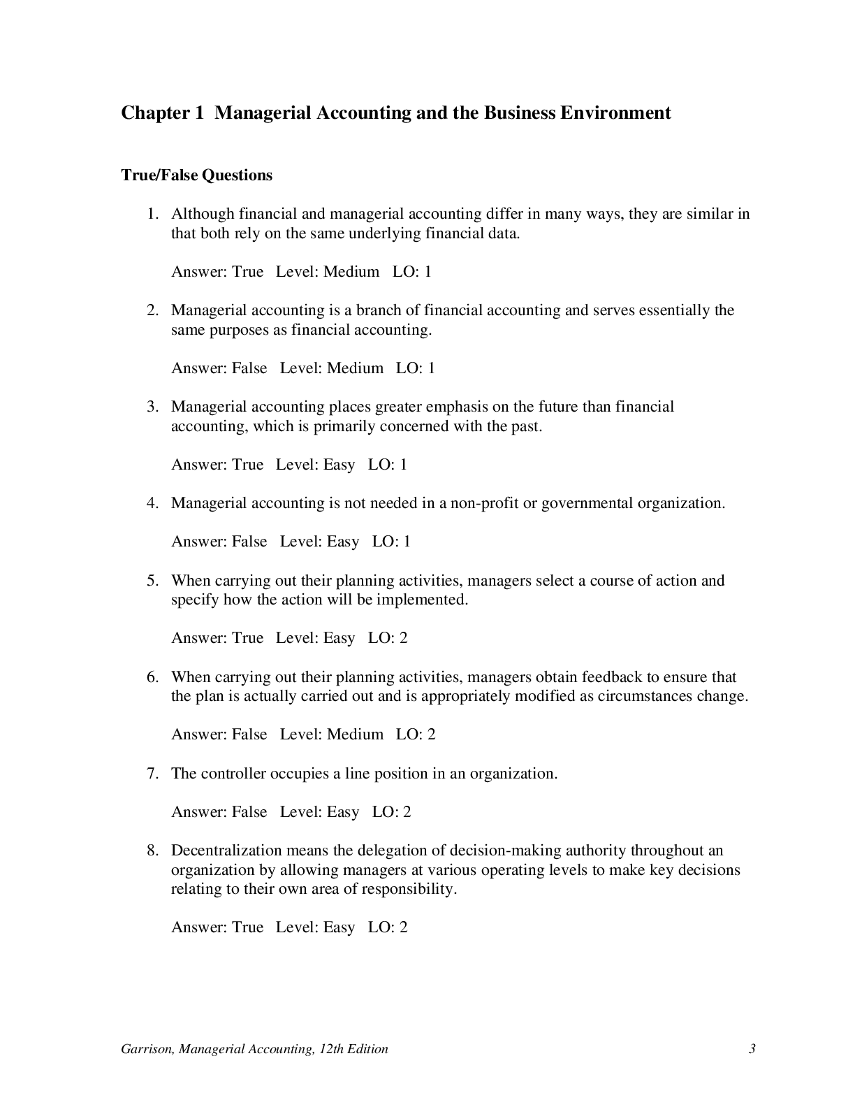 Preview image for Managerial Accounting 12th Edition by Garrison, Noreen and Brewer