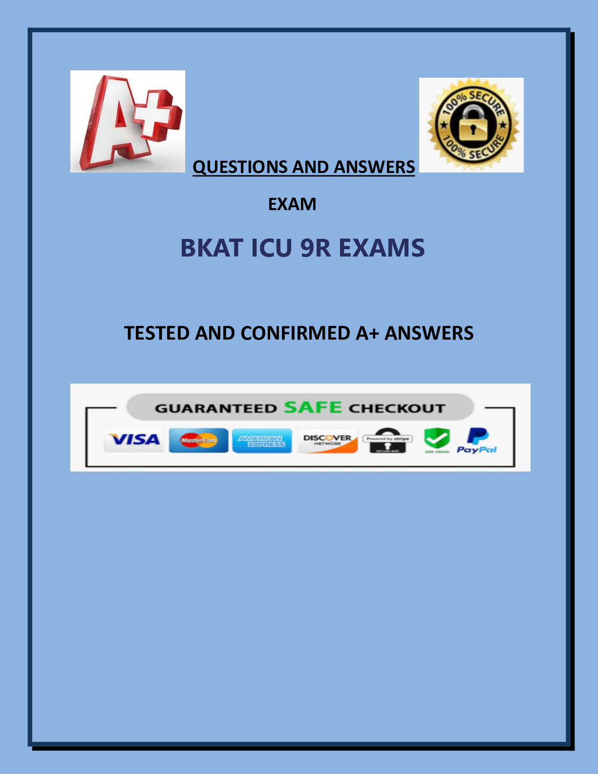 Preview image of BKAT ICU 9R EXAMS.pdf document