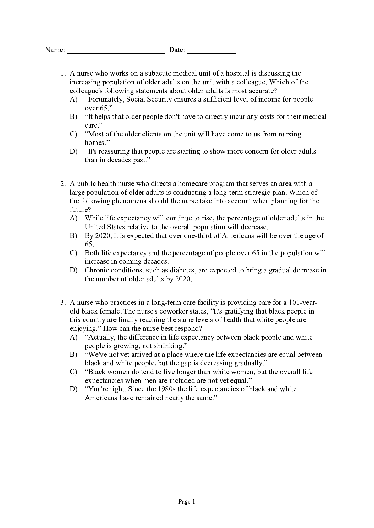 Preview image for Gerontological Nursing, Eighth Edition Charlotte Eliopoulos tb