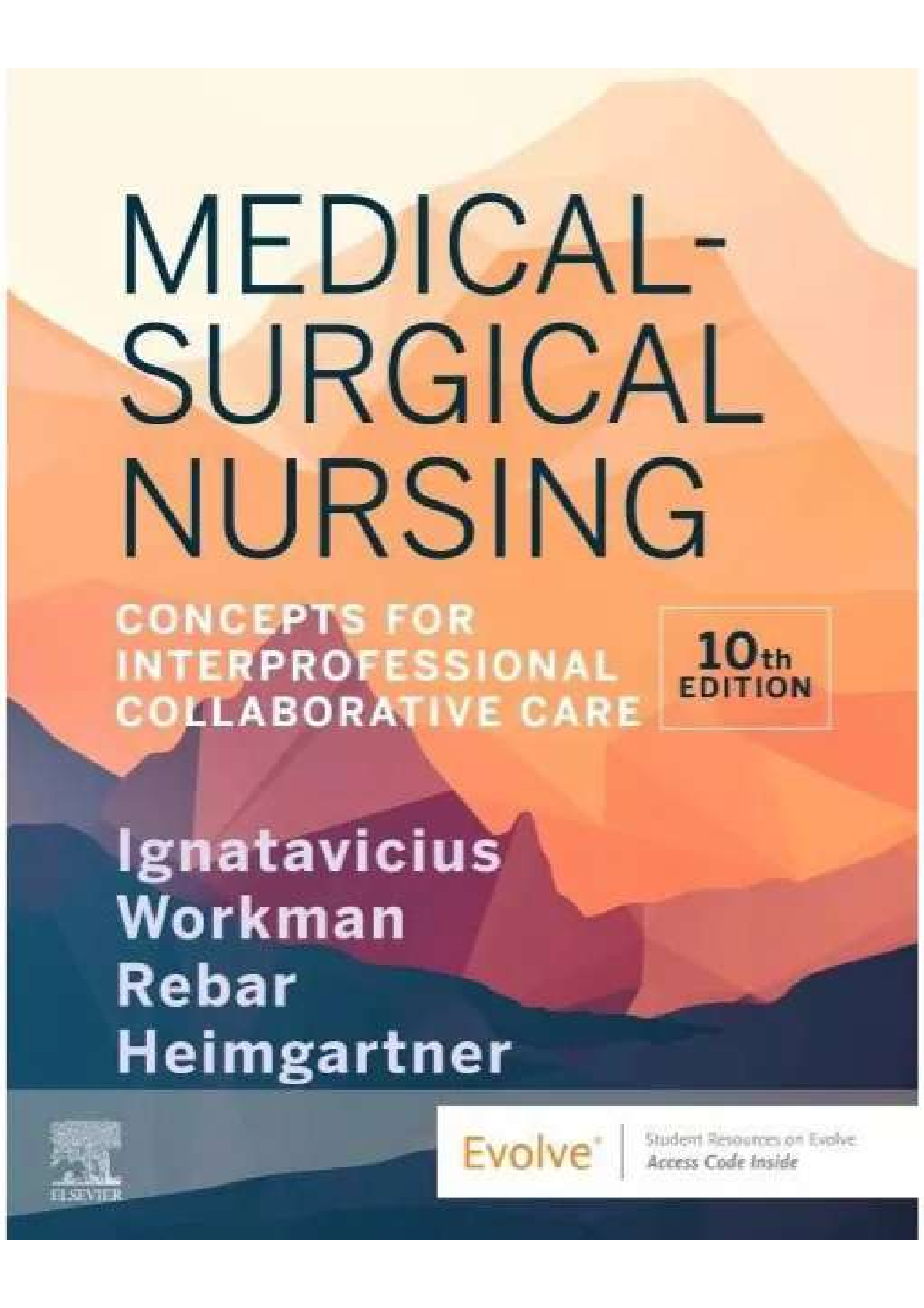 Preview image for Test bank for medical surgical nursing 10th edition by ignatavicius workman rebar heimgartner complete download