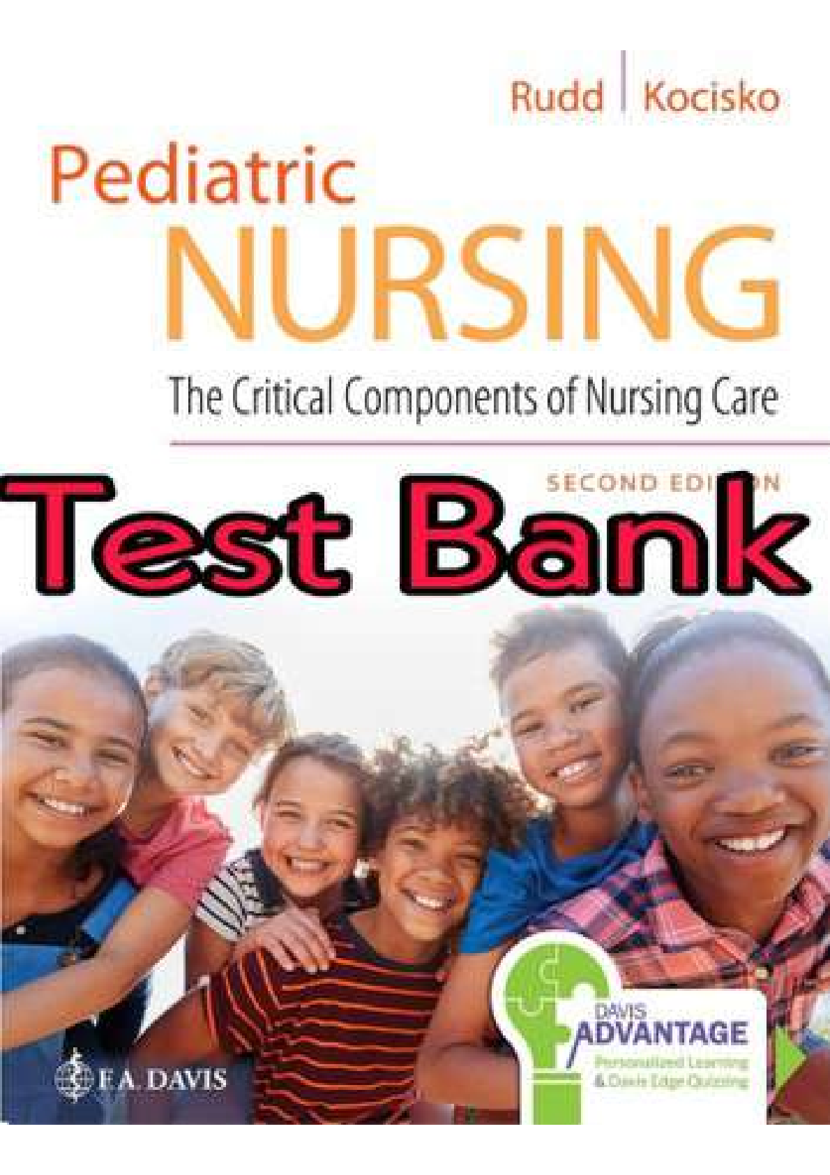 Preview image for Pediatric Nursing The Critical Components of Nursing Care 2nd Edition Rudd Test Bank