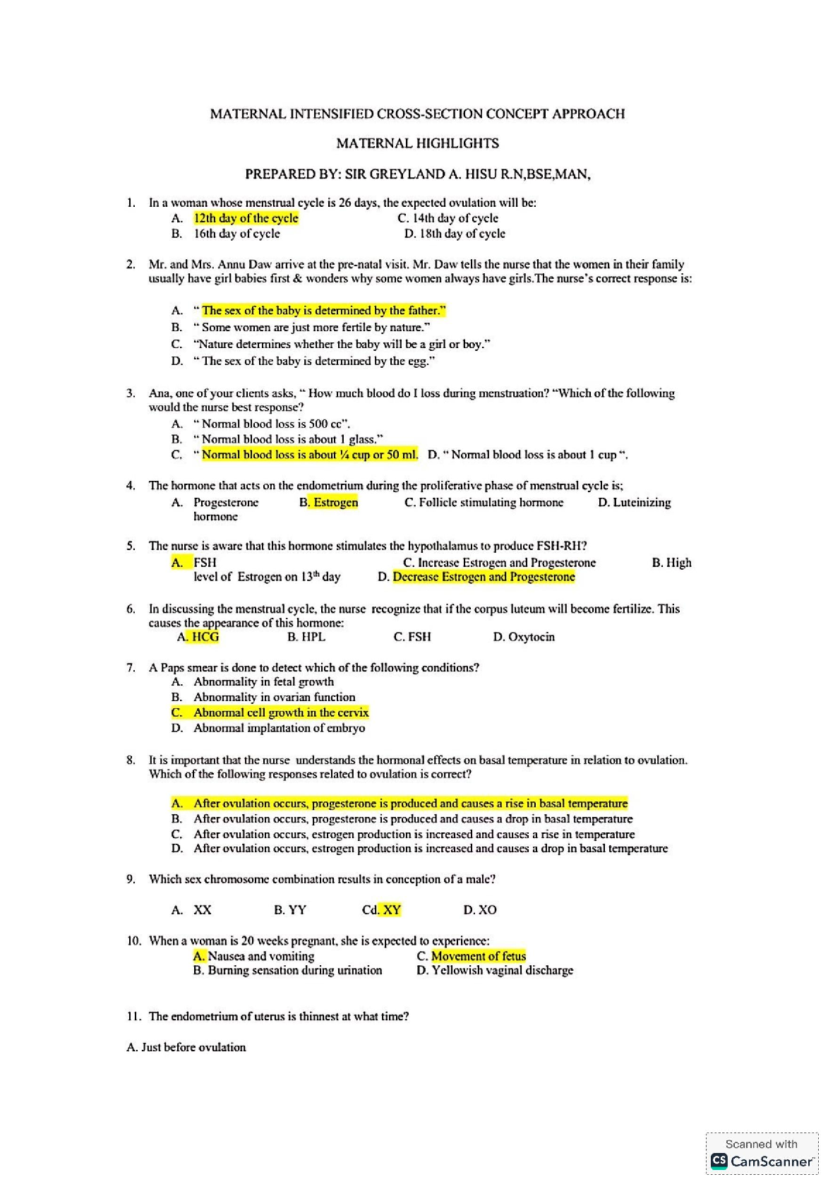 Preview image of MATERNAL INTENSIFIED CROSS-SECTION CONCEPT APPROACH MATERNAL HIGHLIGHTS document