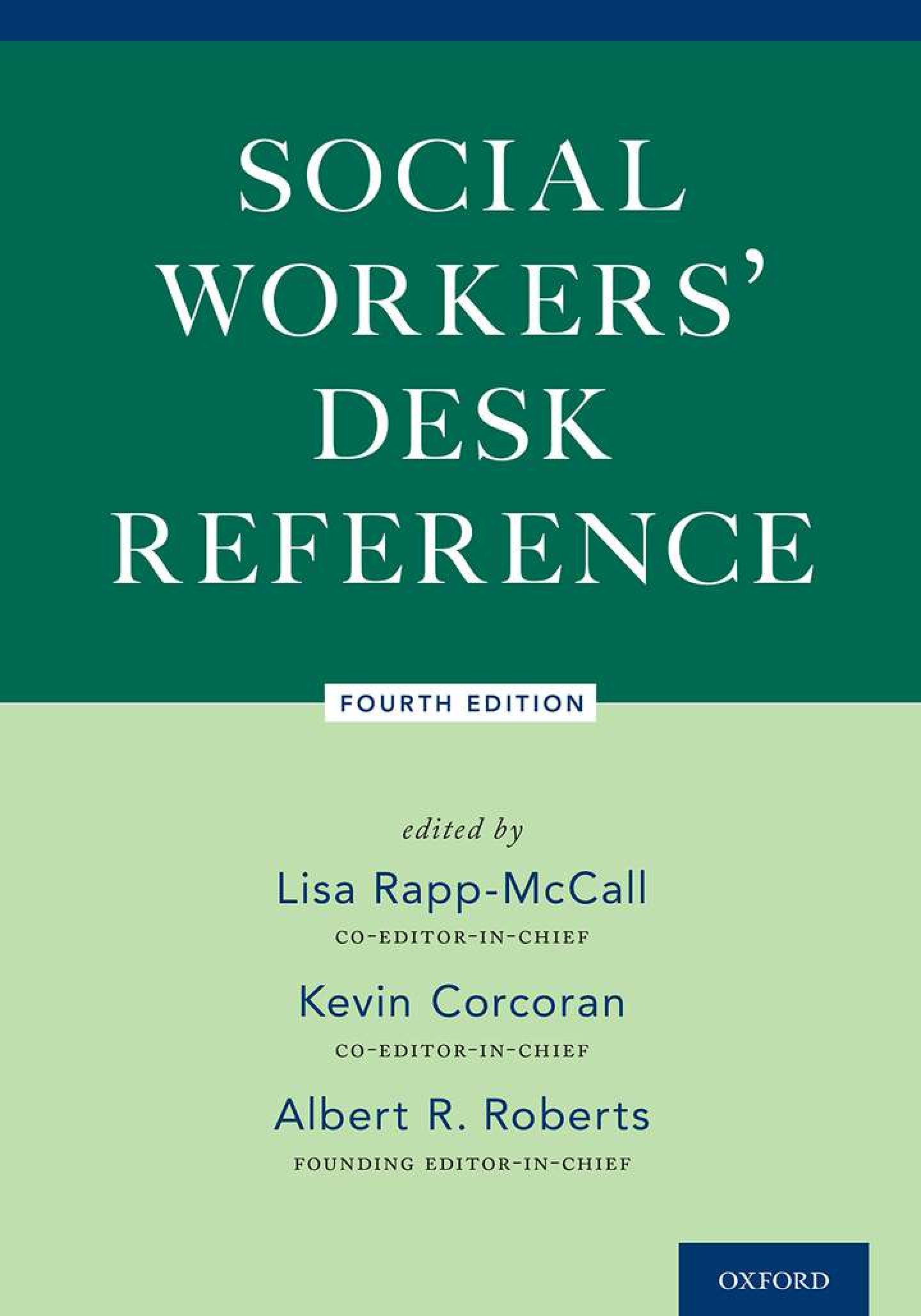 Preview of eBook [PDF] Social Workers' Desk Reference 4th Edition By Lisa Rapp-McCall, Al Roberts, Ke