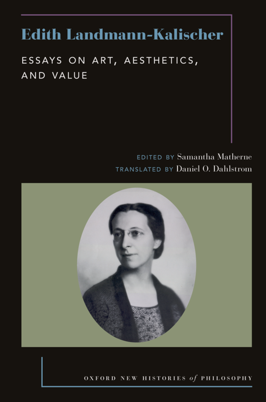 Preview of eBook Edith Landmann-Kalischer 1st Edition By Daniel Dahlstrom, Samantha Matherne