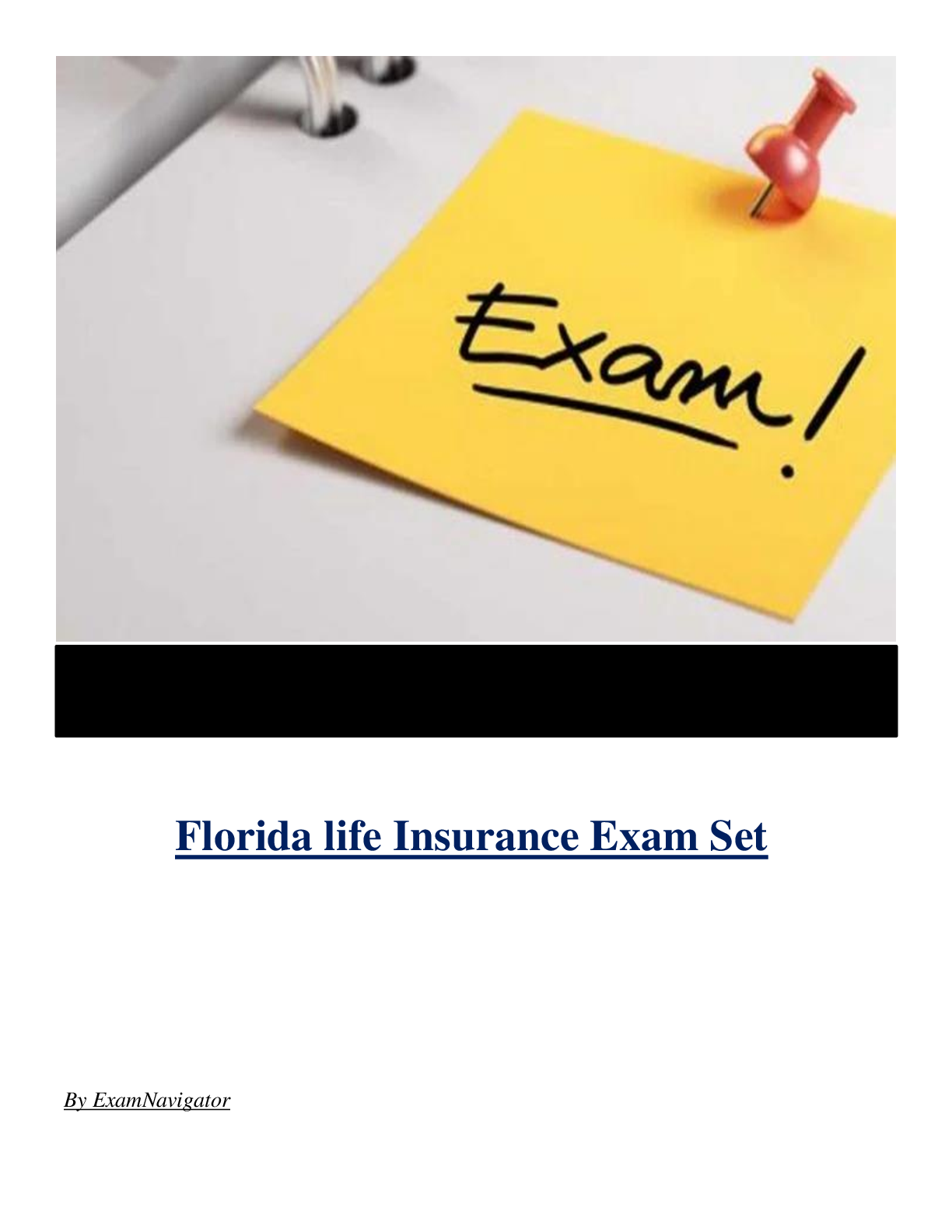 Florida life Insurance Exam Set ( Latest 2024 / 2025 ) Actual Questions and Answers 100% Correct
