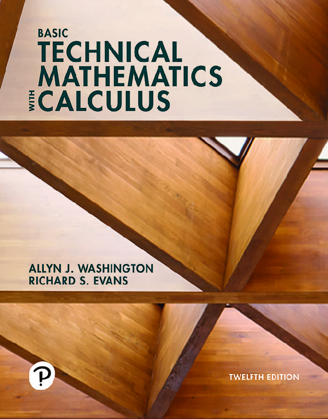 Preview of eBook PDF Basic Technical Mathematics with Calculus 12th Edition By Allyn Washington, Rich