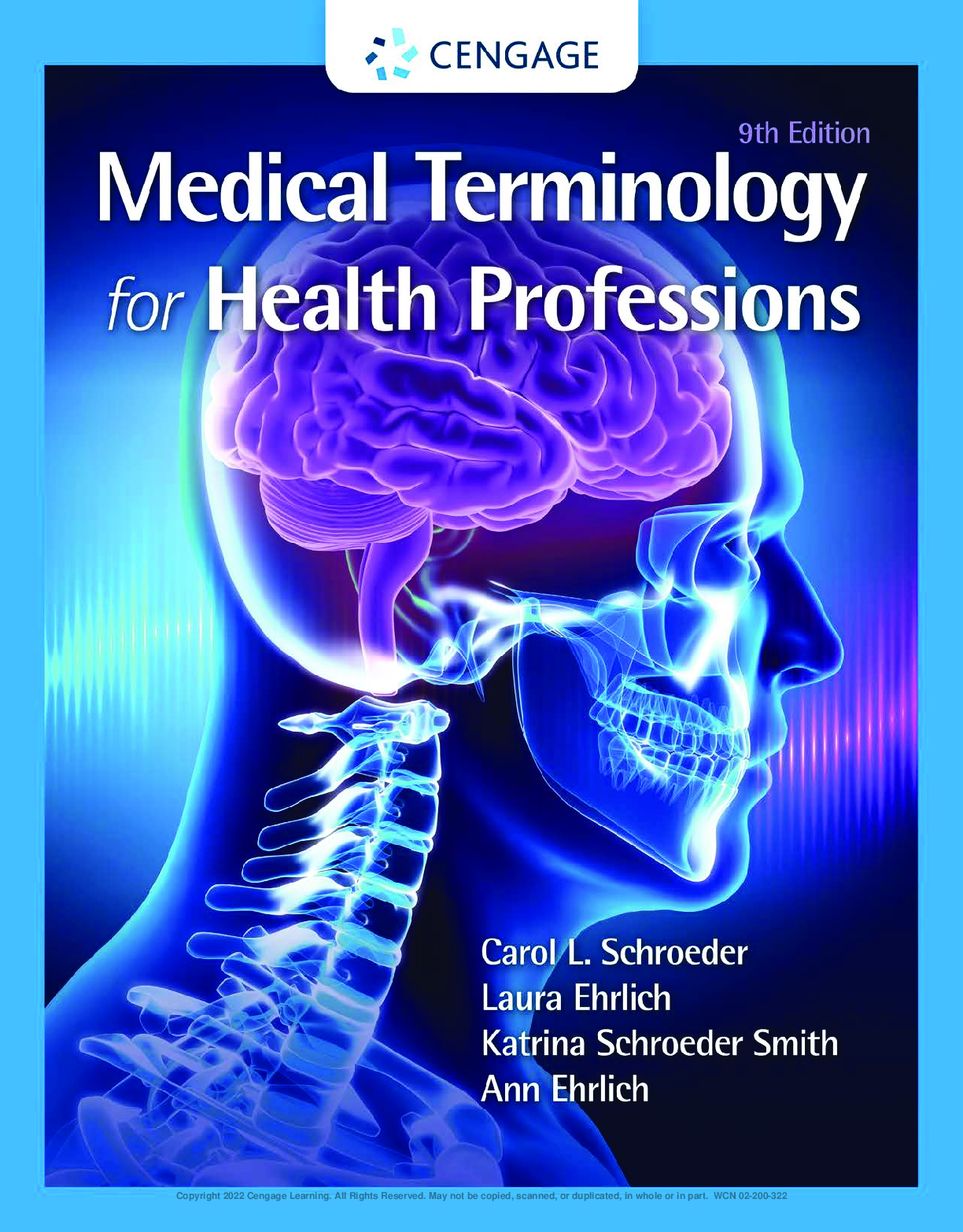 Preview of eBook Medical Terminology for Health Professions 9th Edition By Carol Schroeder, Laura Ehr