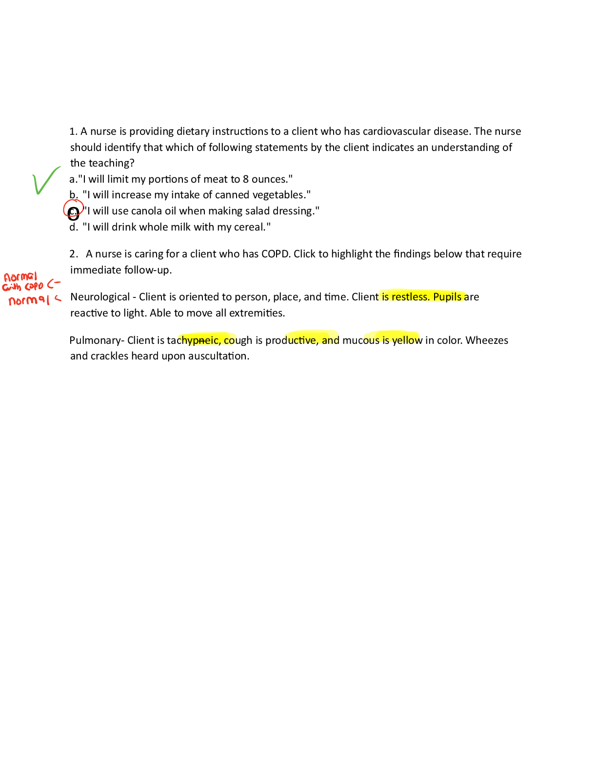 Recommended document preview for ATI RN MEDSURG 2023 WITH NGN (100 Questions)_compressed