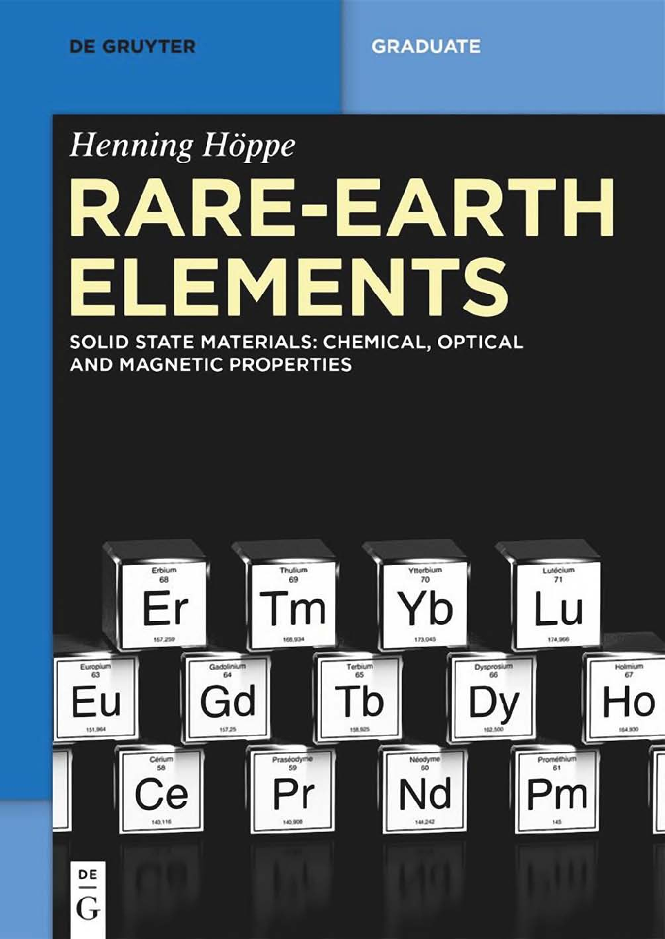 Preview of [eBook] [PDF] Rare Earth Elements. Solid State Materials Chemical, Optical and Magnetic Pr