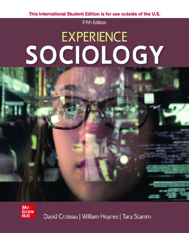 Preview of [eBook] [PDF] (ISE) Experience Sociology 5th Edition BY David Croteau