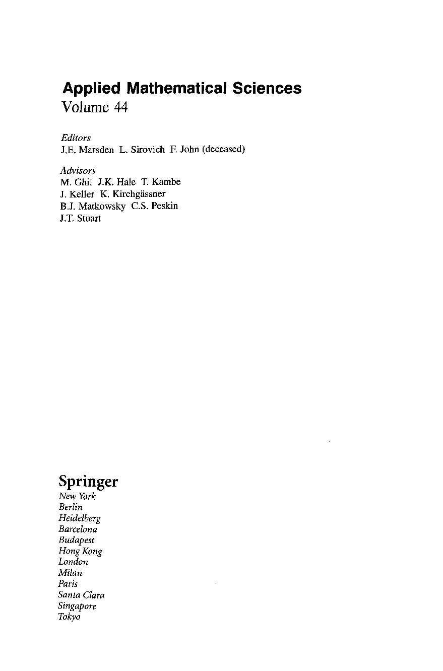 Preview image for [Ebook][pdf] Semigroups of Linear Operators and Applications to Partial Differential Equations (Applied Mathematical Sciences Volume 44) 2nd Edition by Amnon Pazy