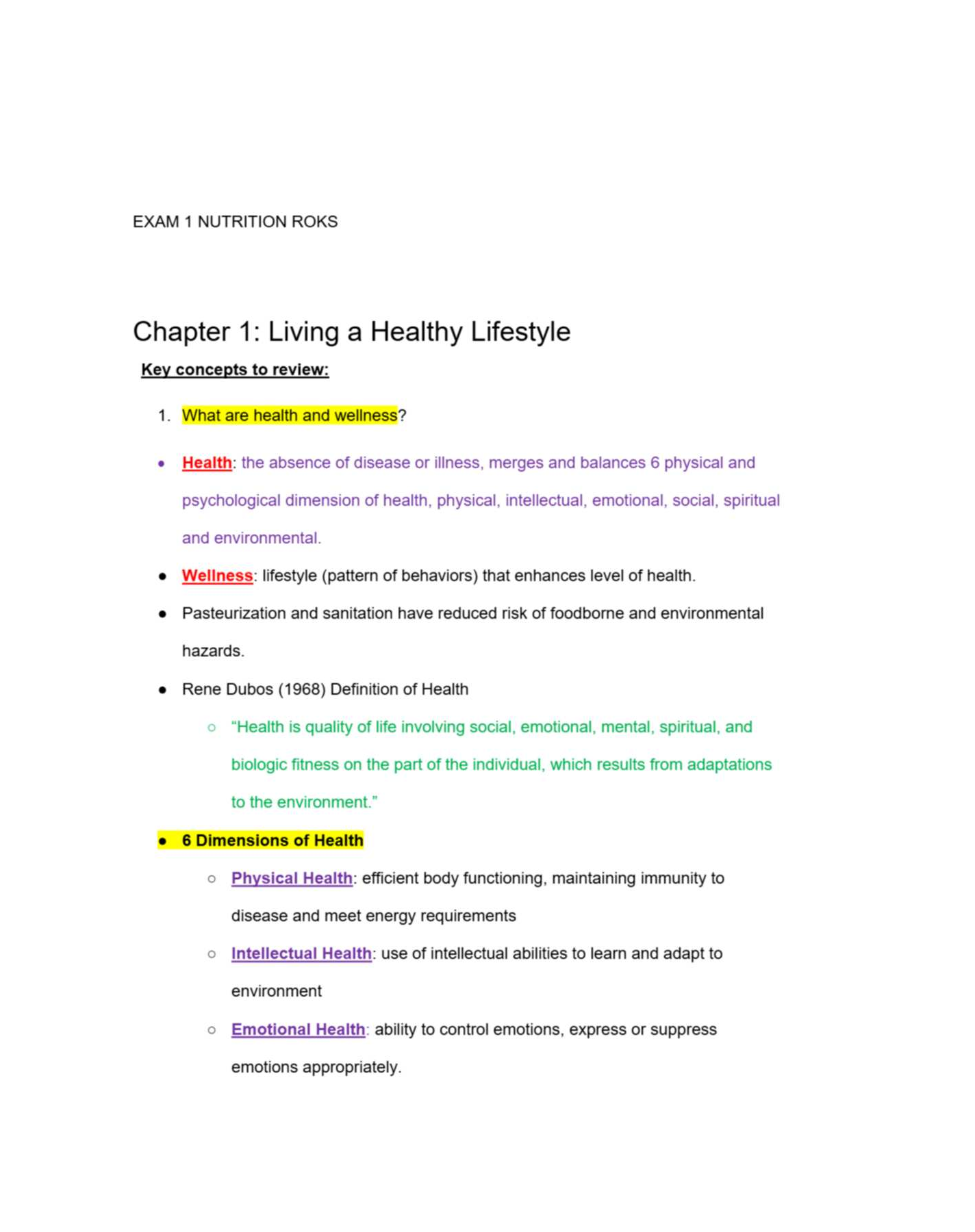 Preview image for LIVING A HEALTHY LIFESTYLE