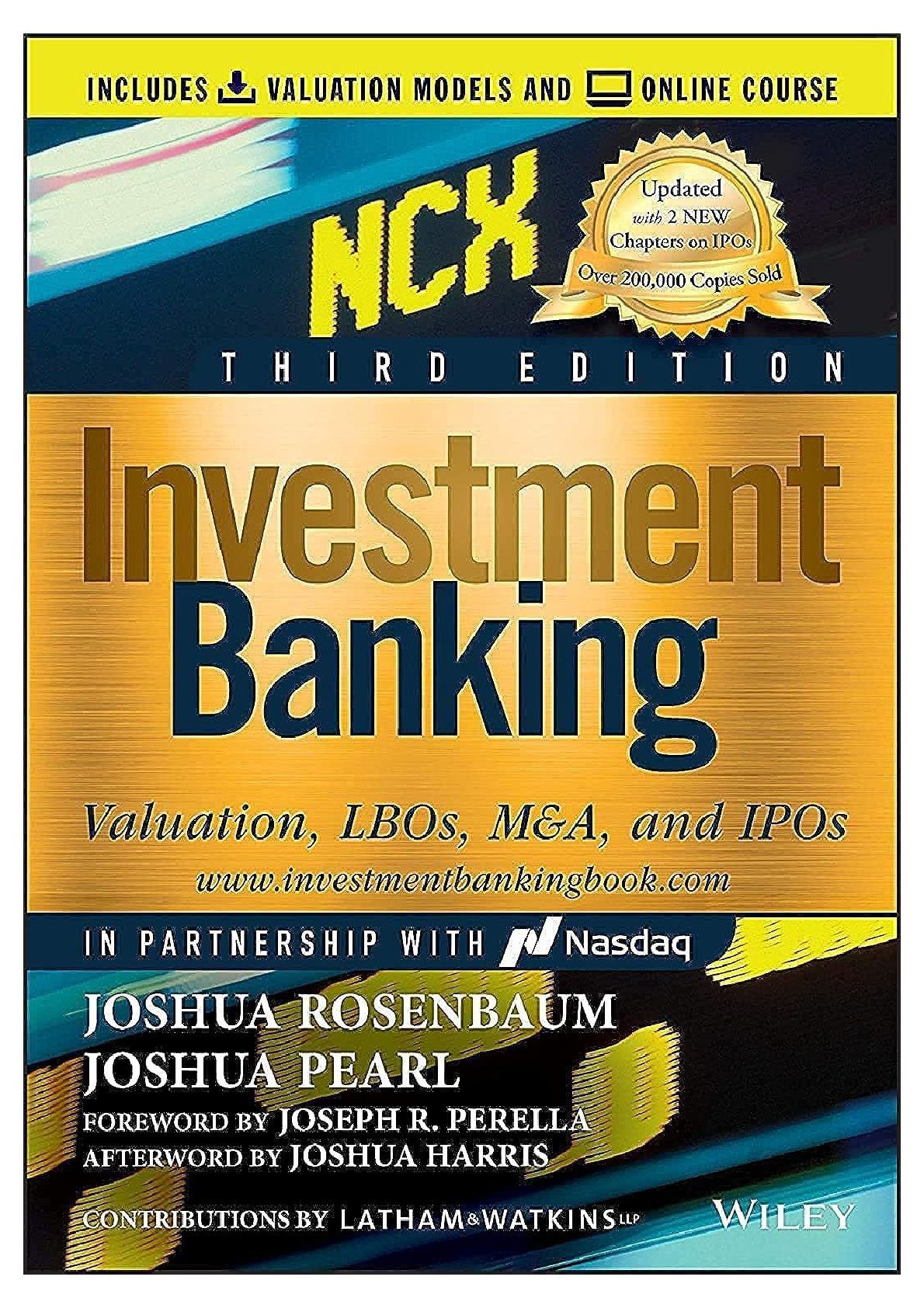 Preview image for Solution manual for Investment Banking Valuation, LBOs, M&A, and IPOs, 3rd Edition, University Edition by Joshua Rosenbaum
