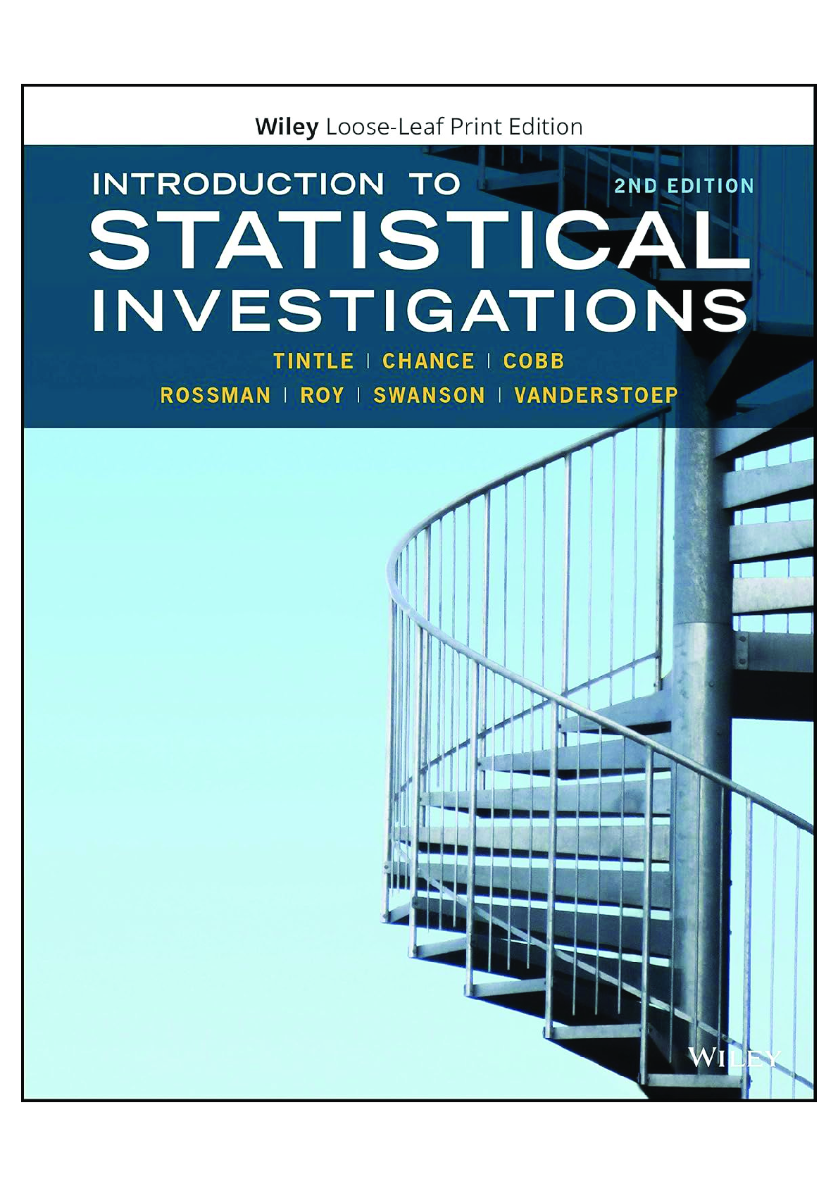 Preview image for Solution manual for Introduction to Statistical Investigations, 2e Tintle