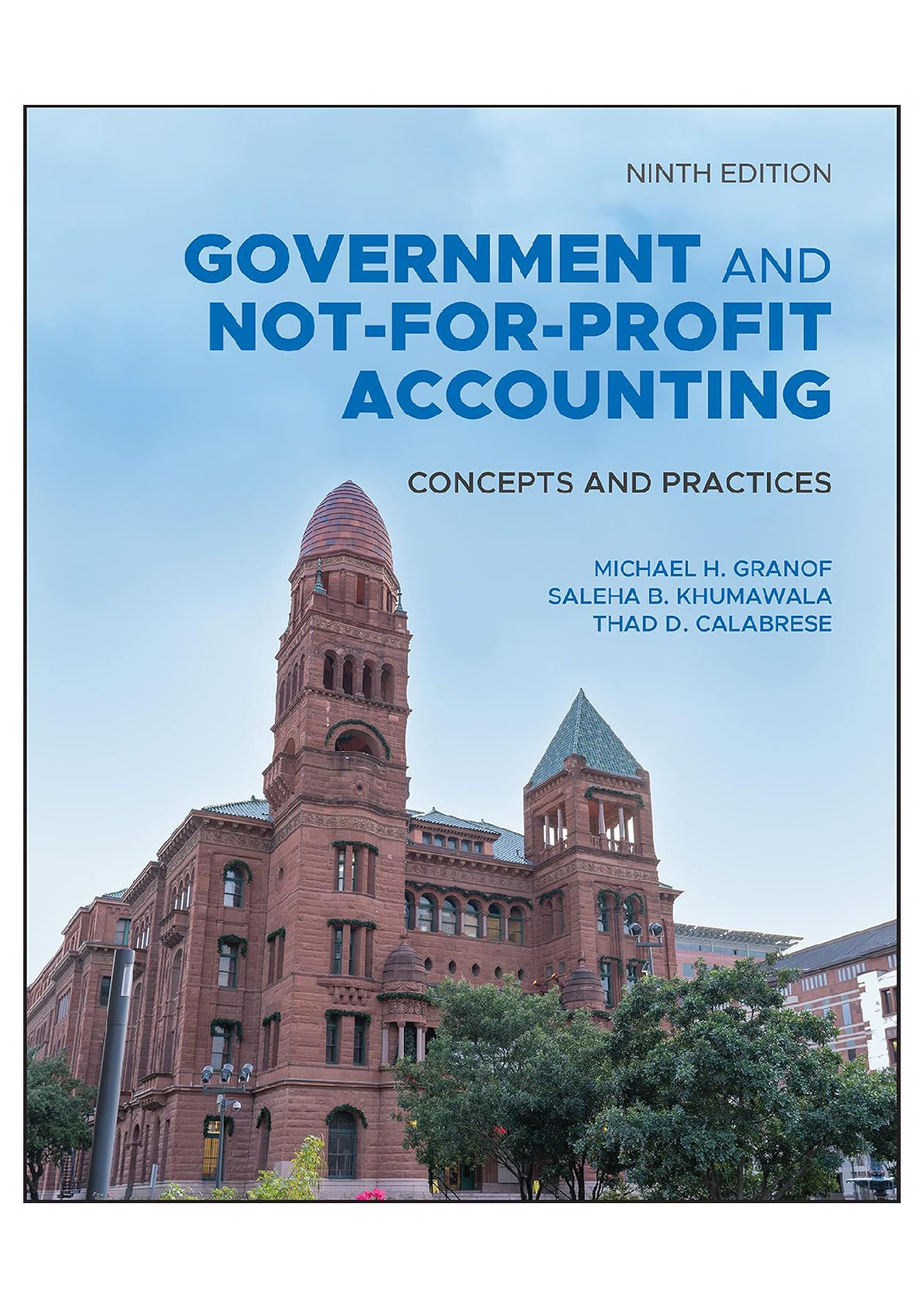 Preview image for Solution manual for Government and Not-for-Profit Accounting Concepts and Practices, 9th Edition by Michael H. Granof