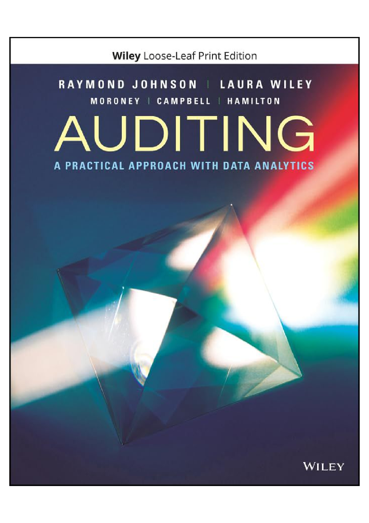 Preview image for Solution manual For Auditing A Practical Approach with Data Analytics, 1st Edition Raymond N. Johnson