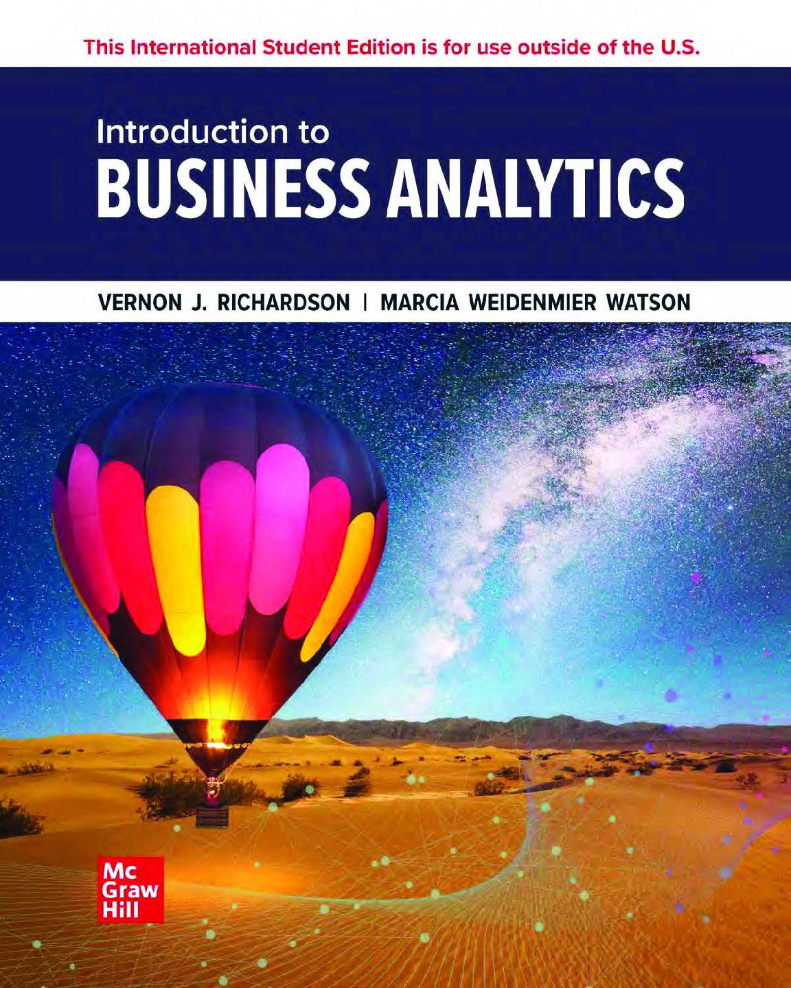 Preview of eBook Introduction to Business Analytics 1st Edition By Vernon Richardson, Marcia Weidenmi