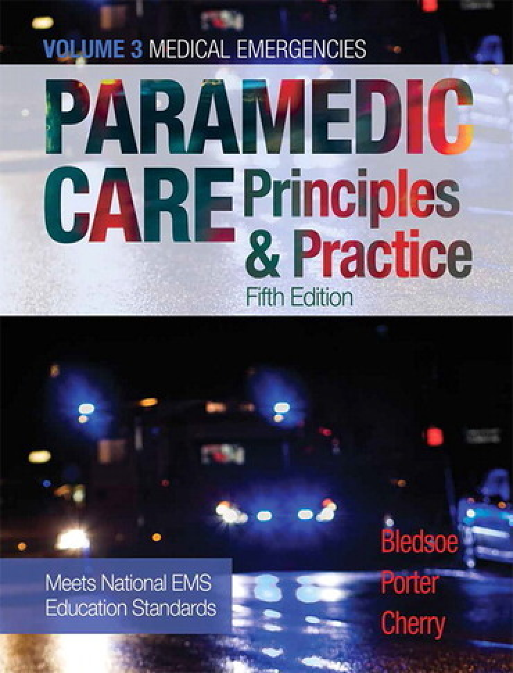 Preview image for Paramedic Care Principles And Practice, Vols. 3 5th Edition By Bledsoe, Porter, Cherry TEST BANK