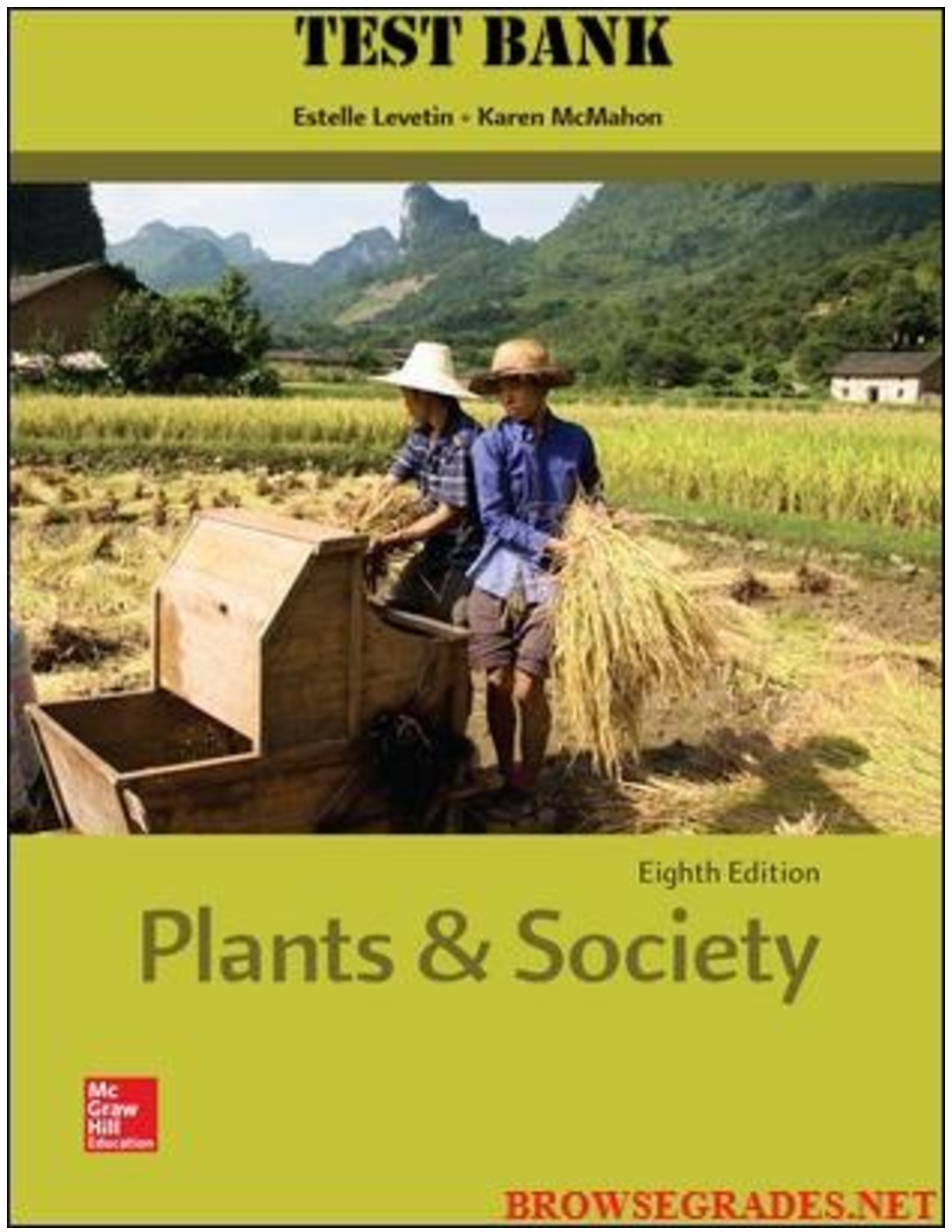Preview image for Plant And Society 8th Edition By Estelle Levetin, Karen McMahon TEST BANK