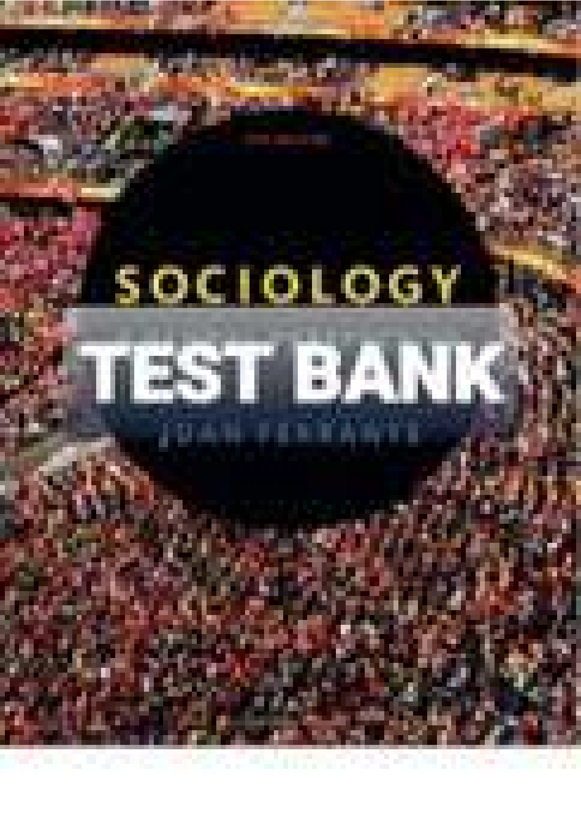 Preview image for Sociology A Global Perspective 8th Edition By Ferrante TEST BANK