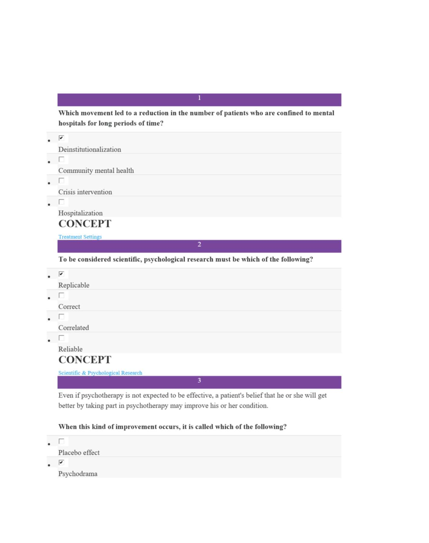 Preview image for INTRODUCTION TO PSYCHOLOGY -UNIT 1