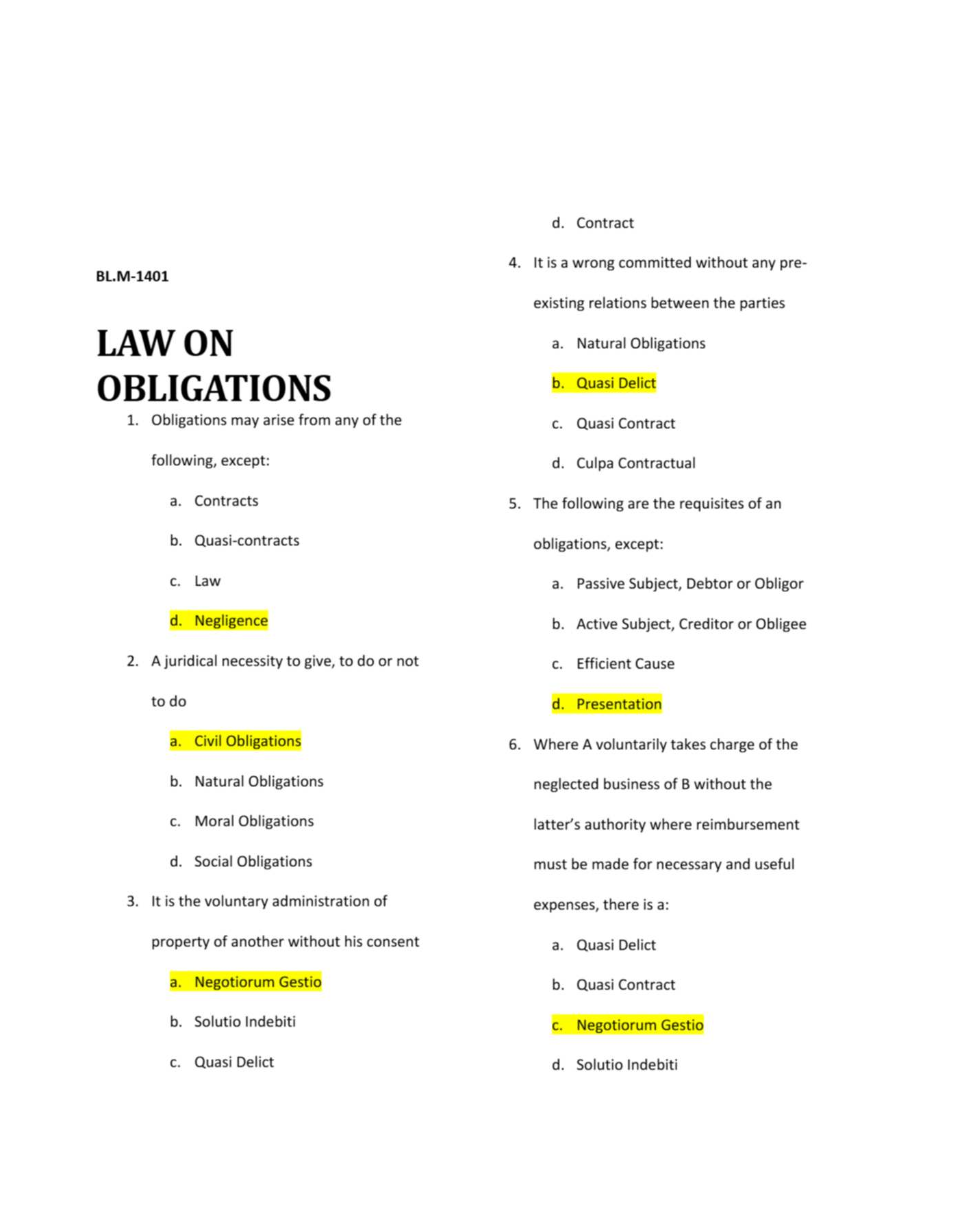Preview image for LAW ON OBLIGATIONS