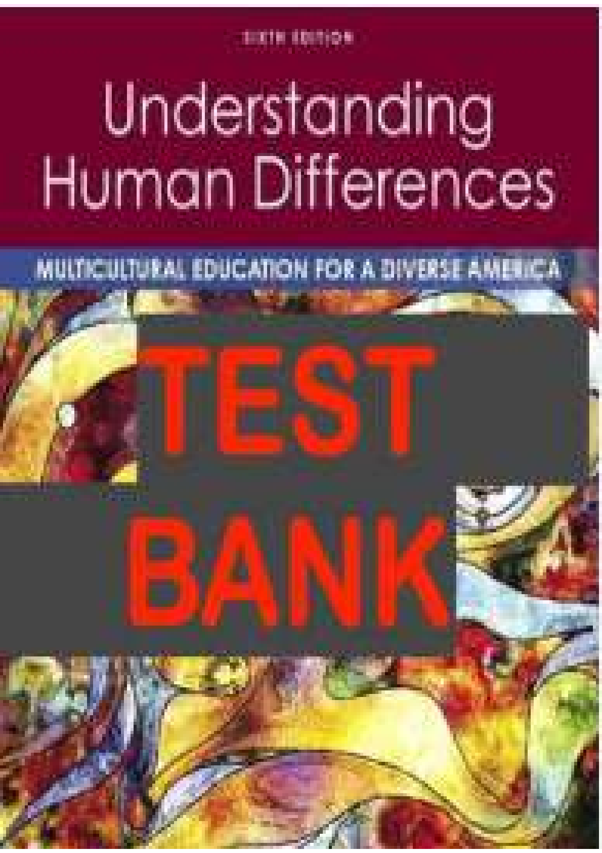 Preview image for Understanding Human Differences Multicultural Education For A Diverse America 10th Edition By Kent L. Koppelman TEST BANK