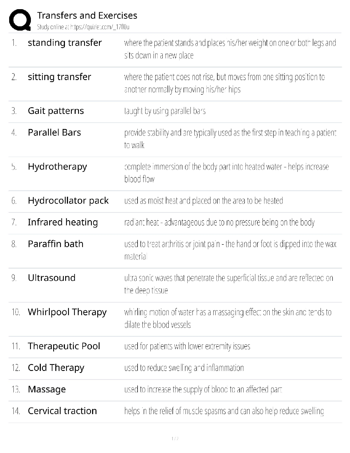 Preview image for Transfers & Exercises / 2025 Clinical Guide / Safe Patient Handling & Mobility / Pass Your PT/OT Exam