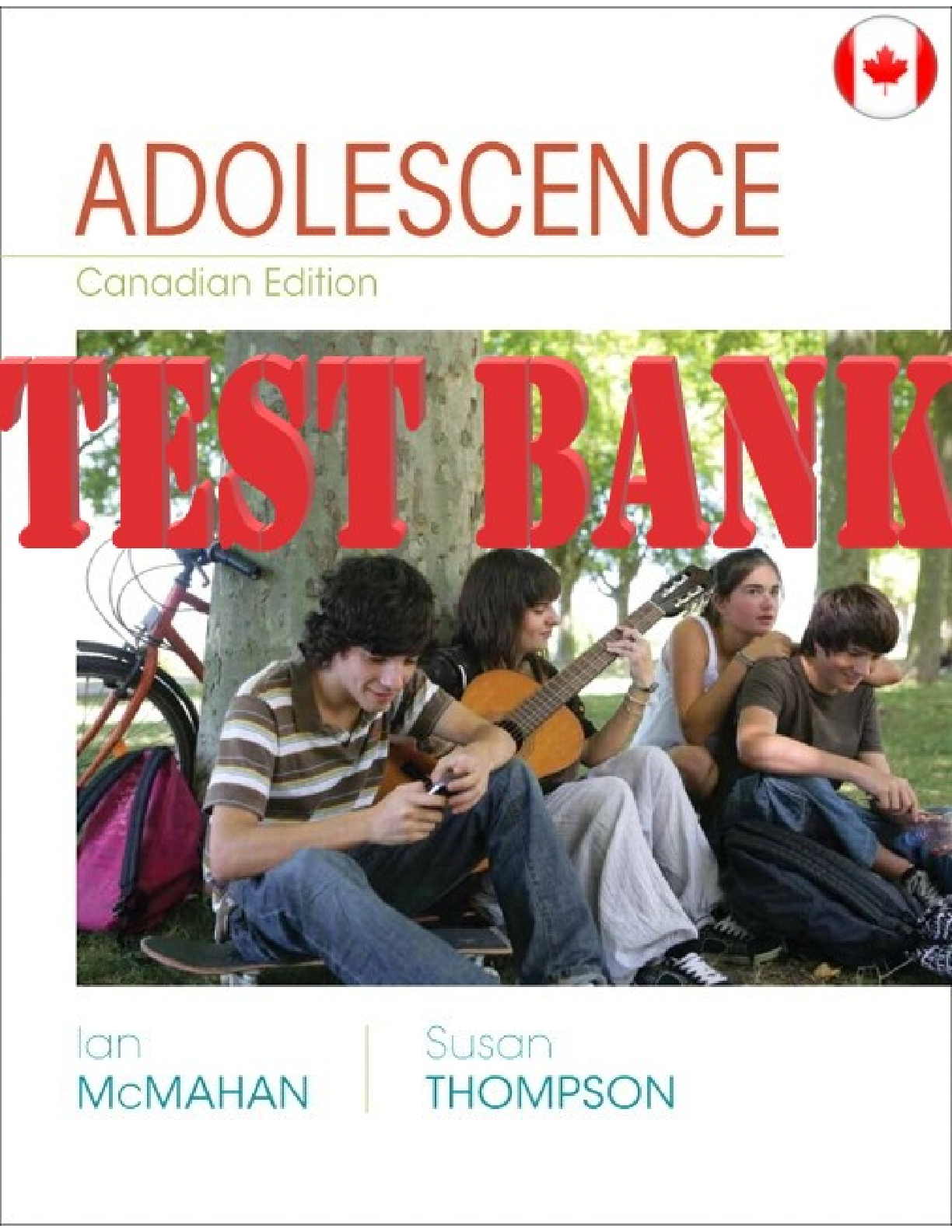 Preview image for Adolescence, 1st Canadian Edition By Ian McMahan, Susan Thompson TEST BANK