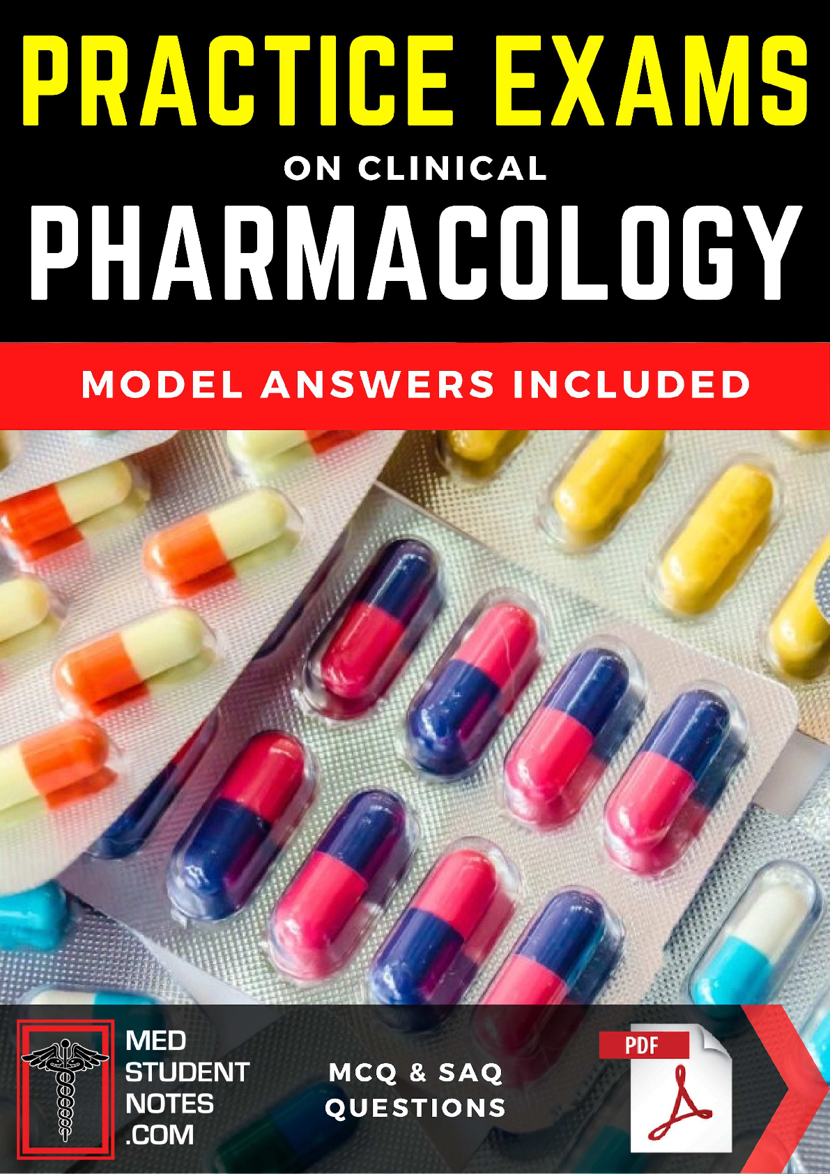 Preview image for Practice Exams On Clinical Pharmacology MCQ And SAQ Questions Model Answers Included