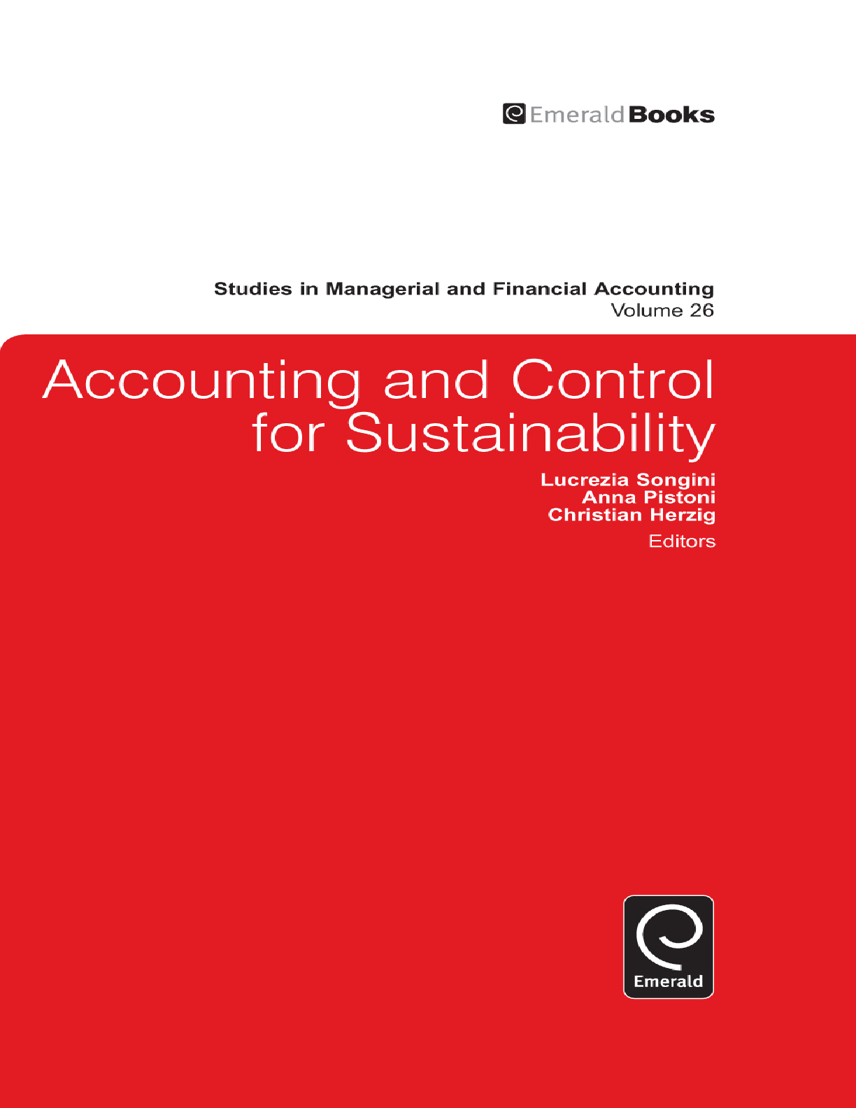 Preview image for eBook (EPUB) Accounting and Control for Sustainability 1st By Lucrezia Songini, Anna Pistoni, Christian Herzig