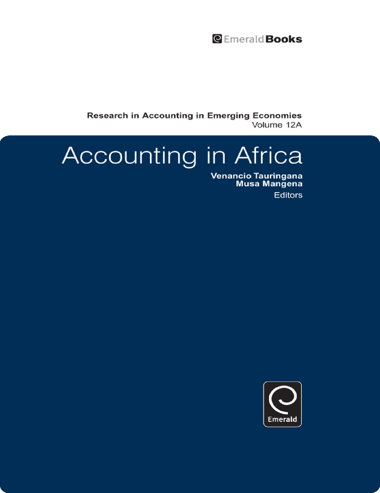 Preview image for eBook Accounting in Africa 1st Edition By Venancio Tauringana, Musa Mangena