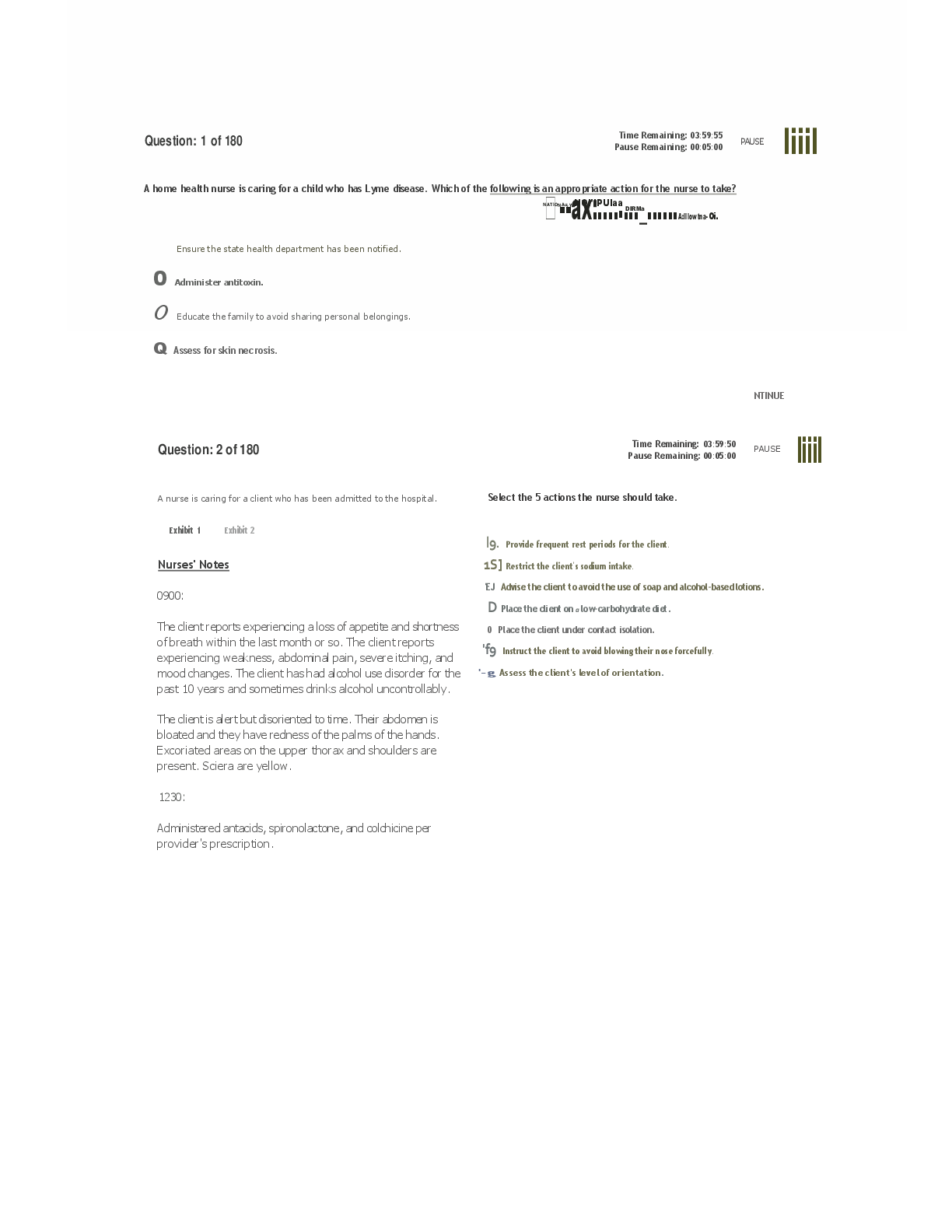 Preview image for Detailed ATI RN Comprehensive Predictor 2023 (Latest 2025 Version) Exit Exam with NGN-180 Questions and 100% Verified Answers | Actual Detailed RN ATI Comprehensive Predictor Exit!