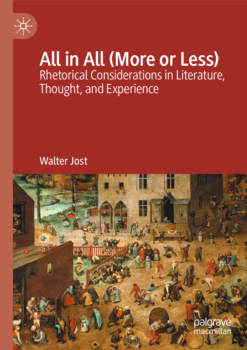 Preview image for eBook All in All Rhetorical Considerations in Literature, Thought, and Experience 1st Edition By Walter Jost