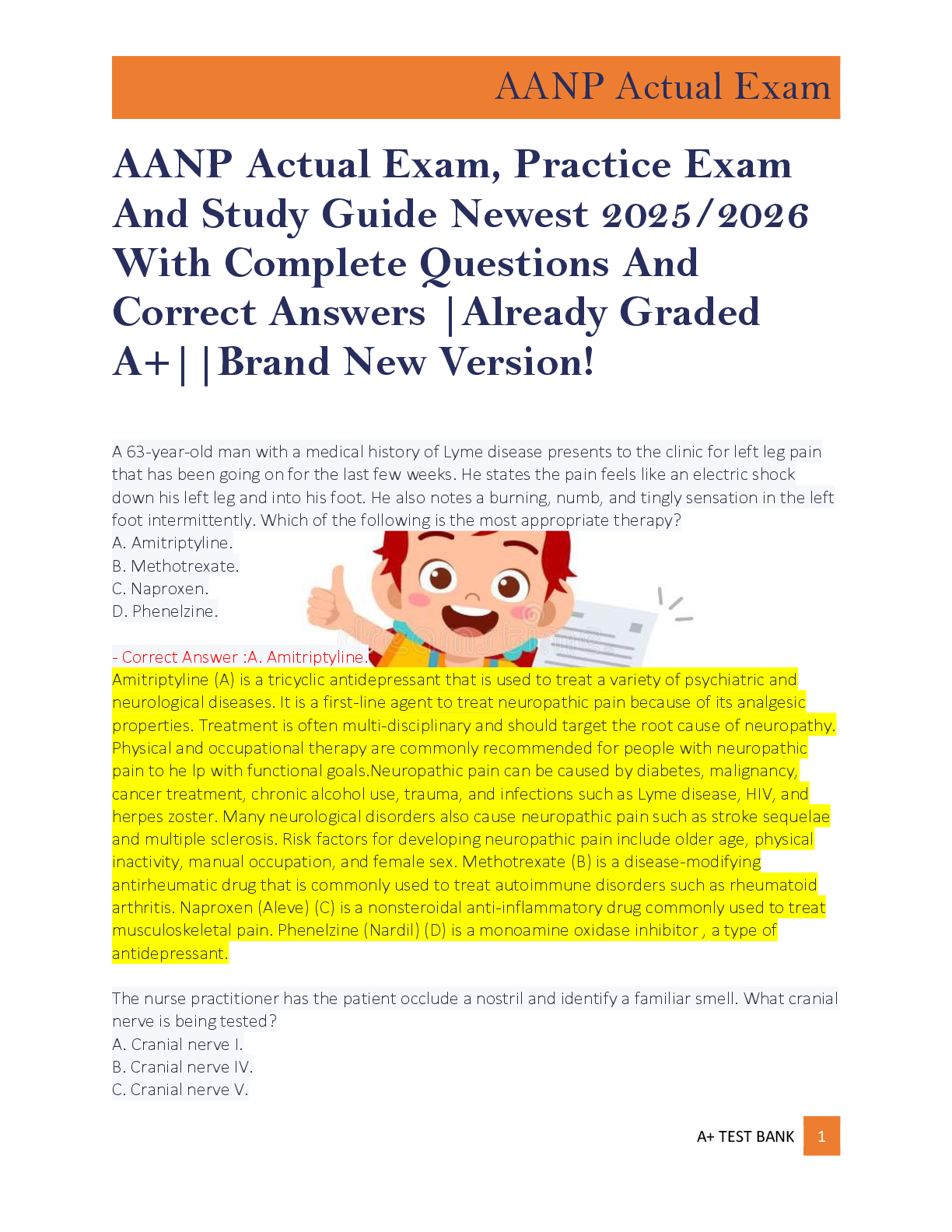 Preview of Absite Exam Test Bank Newest 2025/2026  With Complete 500 Questions And Correct  Answers |