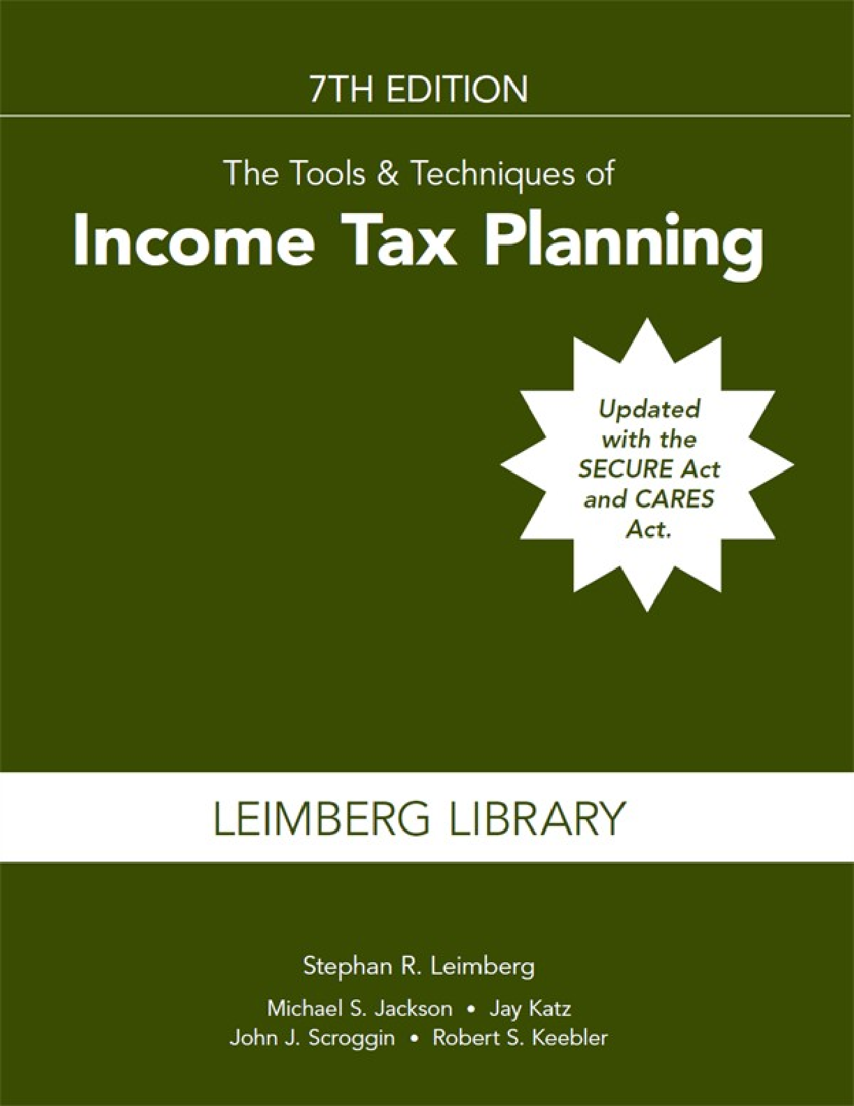 Preview of The Tools & Techniques of Income Tax Planning 7th Edition By Stephan Leimberg, Michael Jac