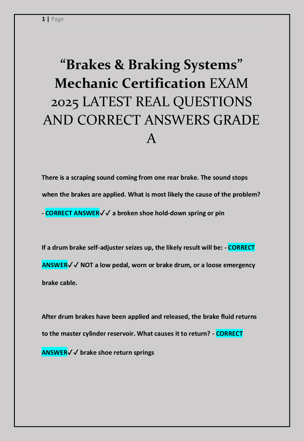 Preview image for [NGN] HESI MENTAL HEALTH RN V1 V3 TEST BANK EXAM 2025 LATEST  REAL QUESTIONS AND CORRECT  ANSWERS GRADE A